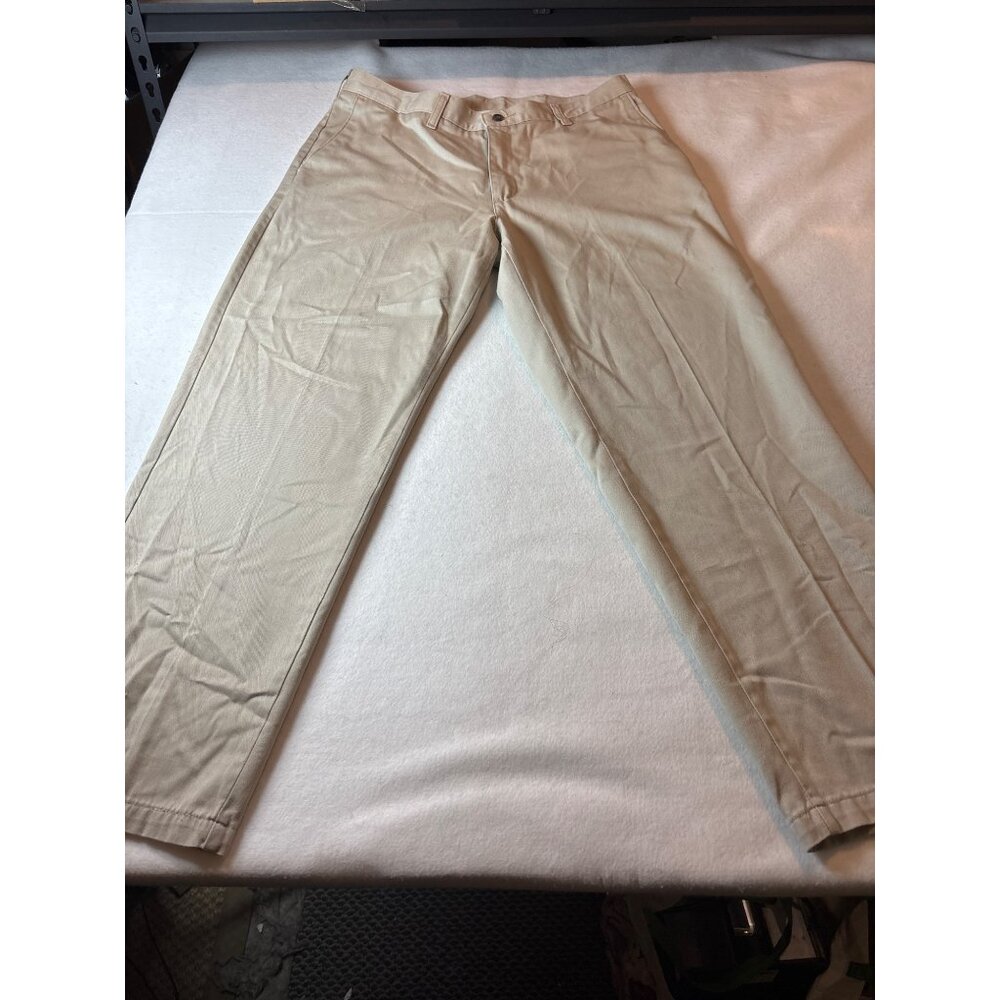 Lee Mens Khaki Straight Leg Pants Size 36x30